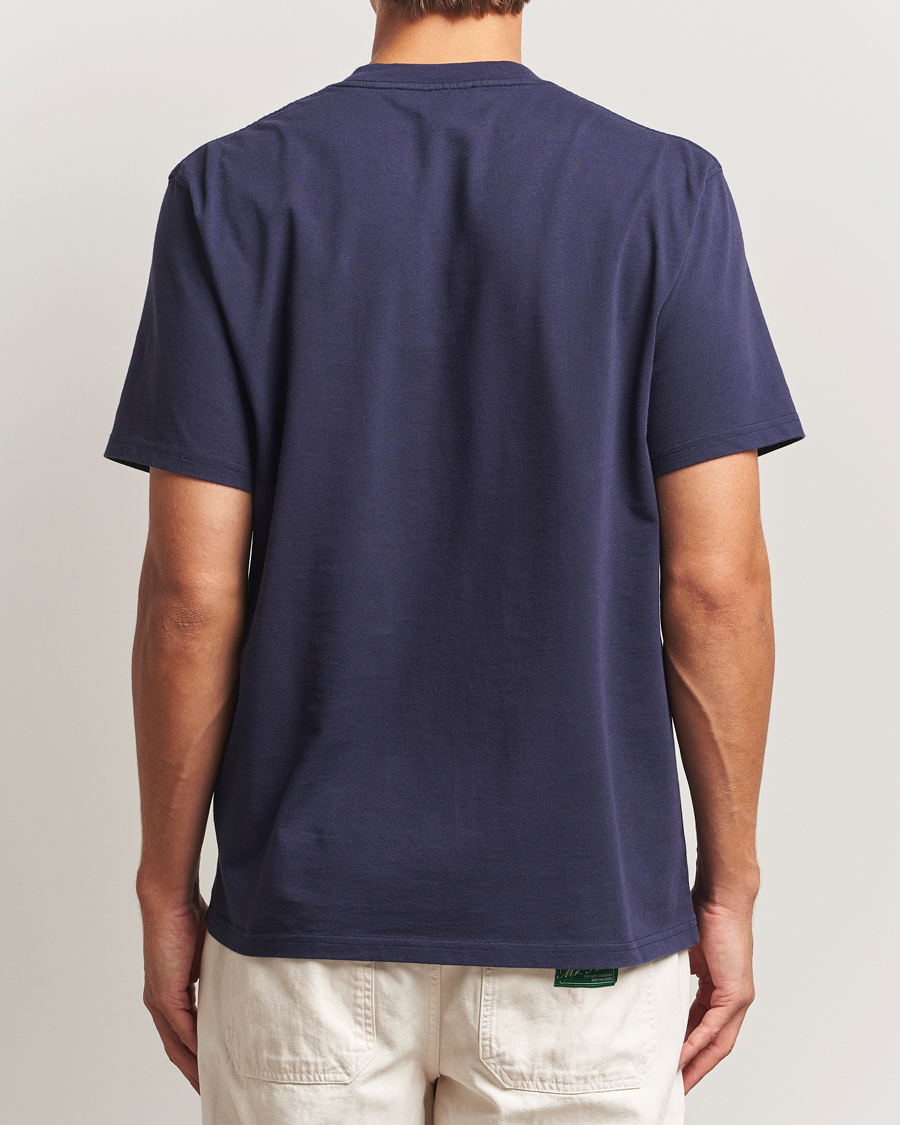 Heren | T-shirts | Palmes | Society T-Shirt Navy