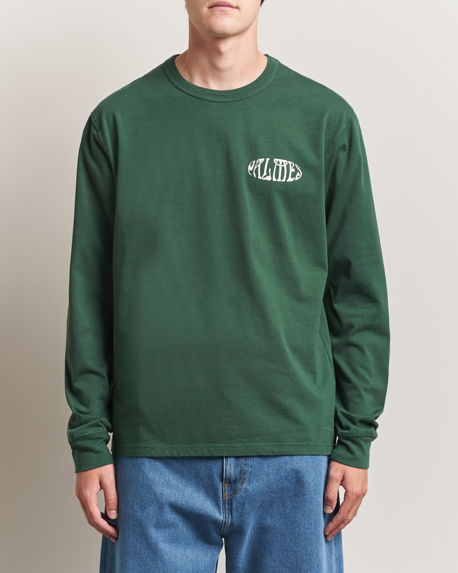 Homme | T-shirts | Palmes | Angels Long Sleeve T-Shirt Dark Green