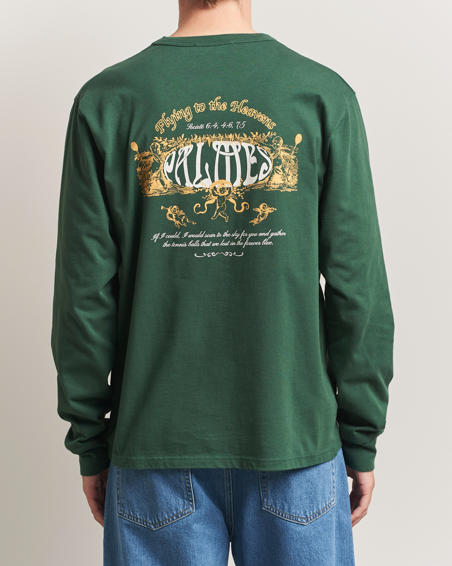 Homme | T-shirts | Palmes | Angels Long Sleeve T-Shirt Dark Green