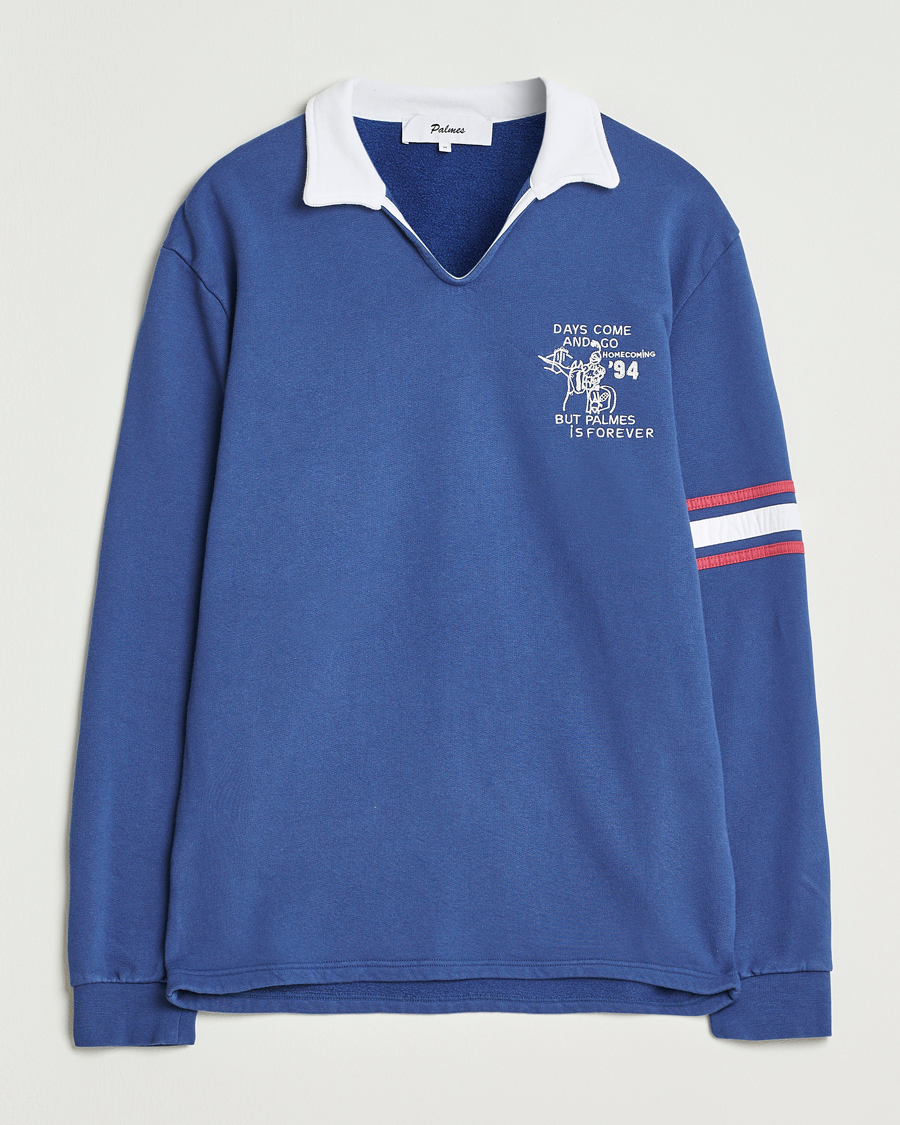 Heren | Truien | Palmes | Forever Open Rugby Shirt Dark Blue