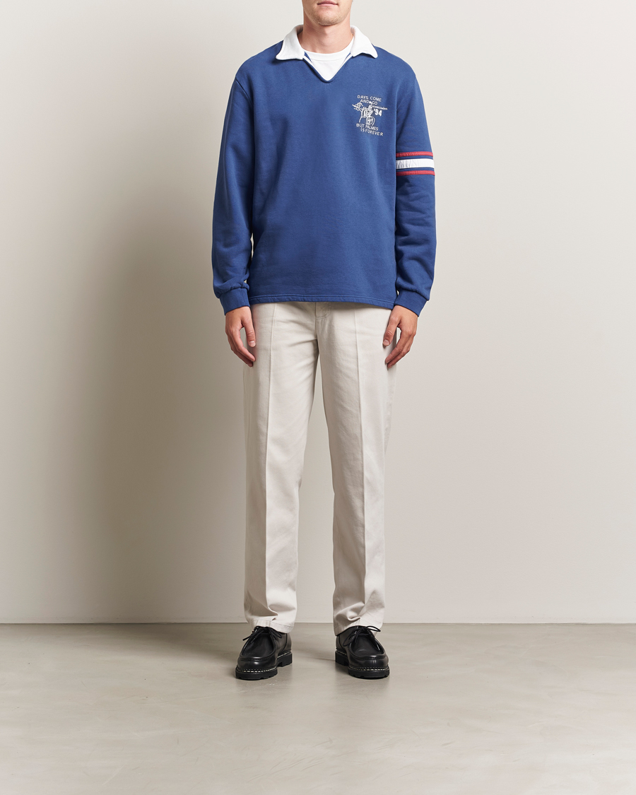 Heren | Truien | Palmes | Forever Open Rugby Shirt Dark Blue