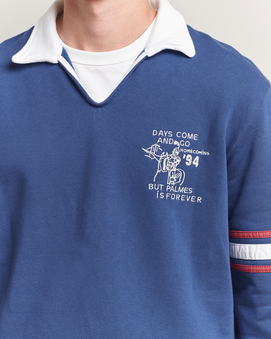 Heren | Truien | Palmes | Forever Open Rugby Shirt Dark Blue