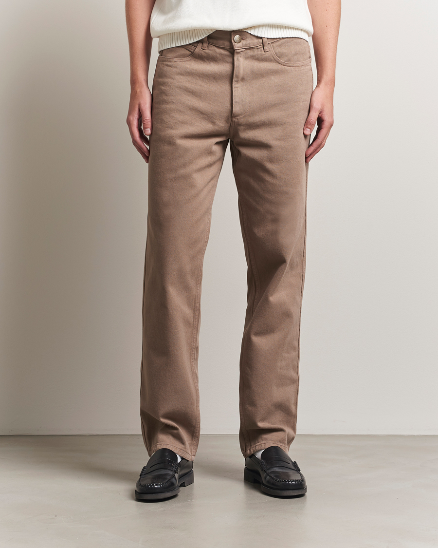 Homme | Pantalons | Palmes | Coarse 5-Pocket Trousers Fossil