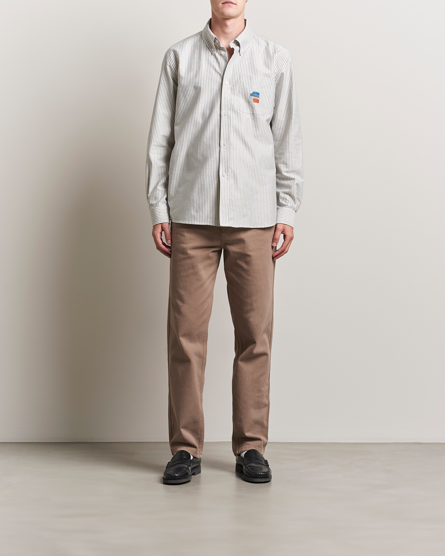 Heren | Overhemden | Palmes | Deuce Oxford Shirt Light Blue Stripe