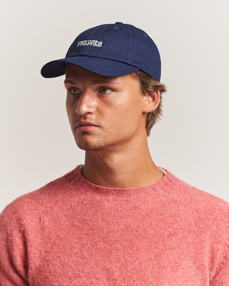 Homme | Bobs Et Casquettes | Palmes | Embroidered Logo Cap Navy