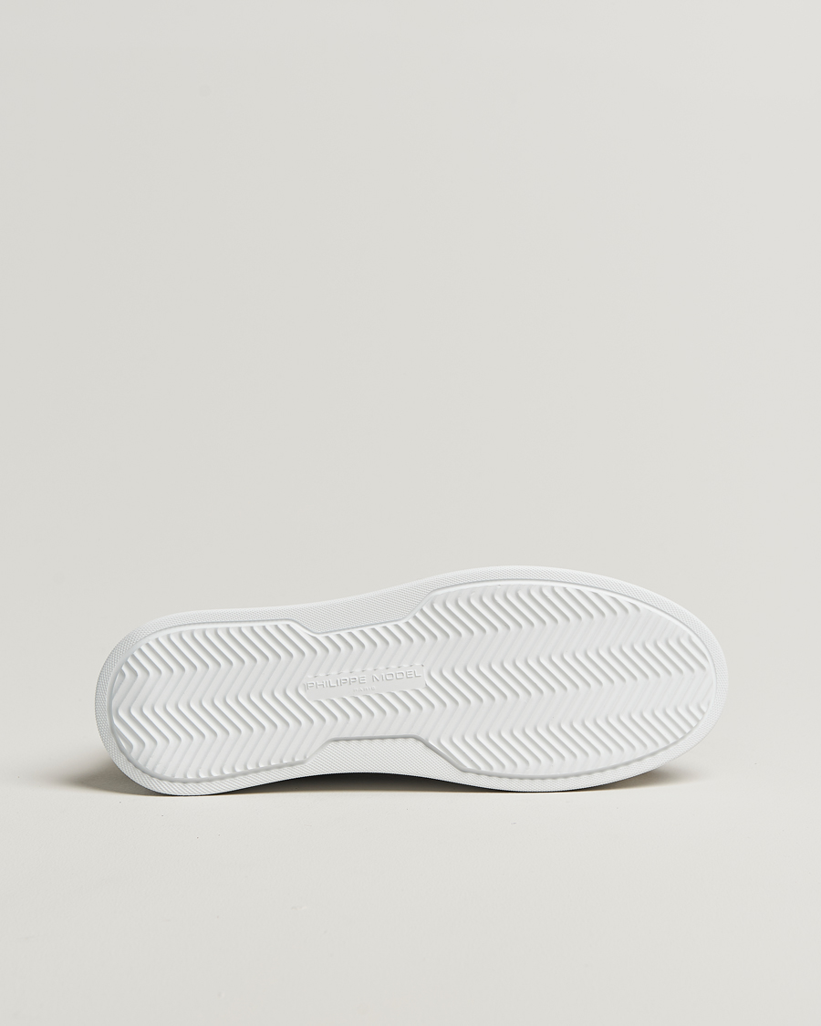 Homme | Baskets | Philippe Model | Temple Low Top Leather Sneakers Black