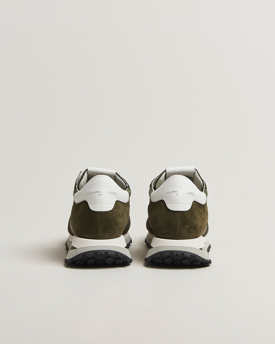 Homme | Baskets | Philippe Model | Tropez Haute Running Sneakers Military