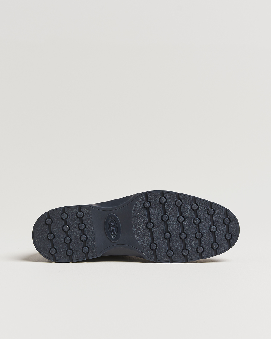 Heren | Laarzen | Tod's | Polacco Moc Desert Boots Navy Suede