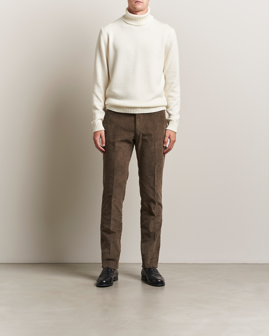 Homme | Pulls Et Tricots | Zanone | Virgin Merino Wool Rollneck Latte