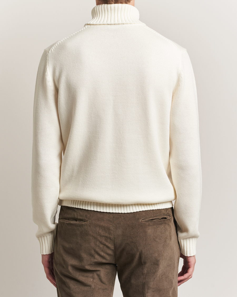 Homme | Pulls Et Tricots | Zanone | Virgin Merino Wool Rollneck Latte