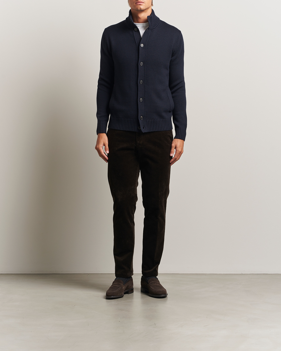 Homme | Pulls Et Tricots | Zanone | Virgin Merino Wool Chioto Navy