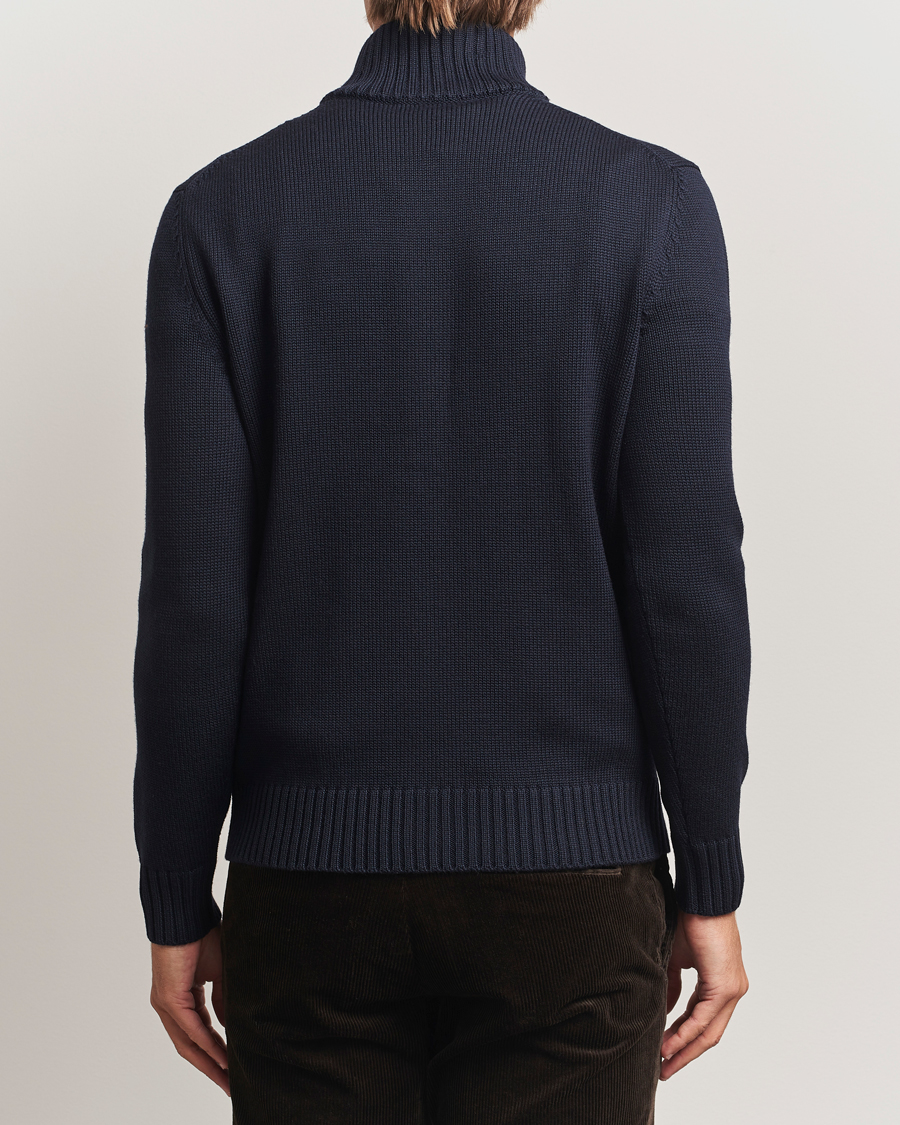 Homme | Pulls Et Tricots | Zanone | Virgin Merino Wool Chioto Navy