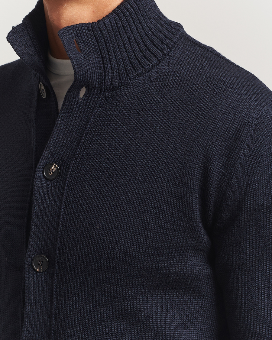 Homme | Pulls Et Tricots | Zanone | Virgin Merino Wool Chioto Navy