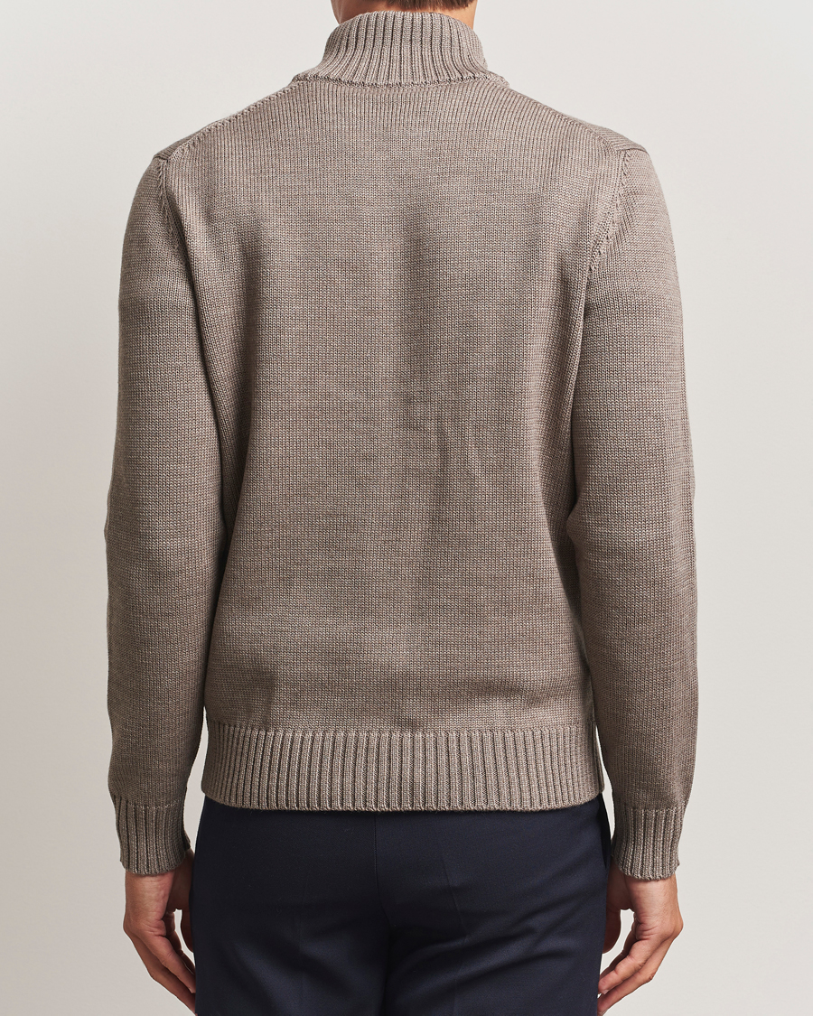 Homme | Pulls Et Tricots | Zanone | Virgin Merino Wool Chioto Taupe