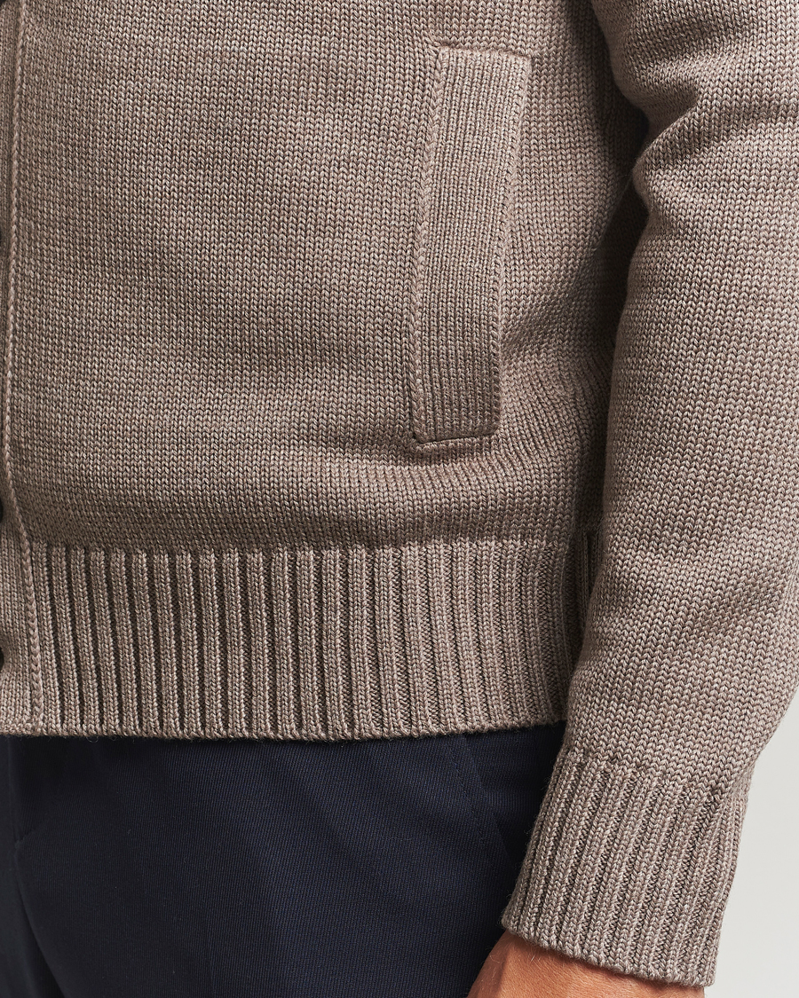 Homme | Pulls Et Tricots | Zanone | Virgin Merino Wool Chioto Taupe
