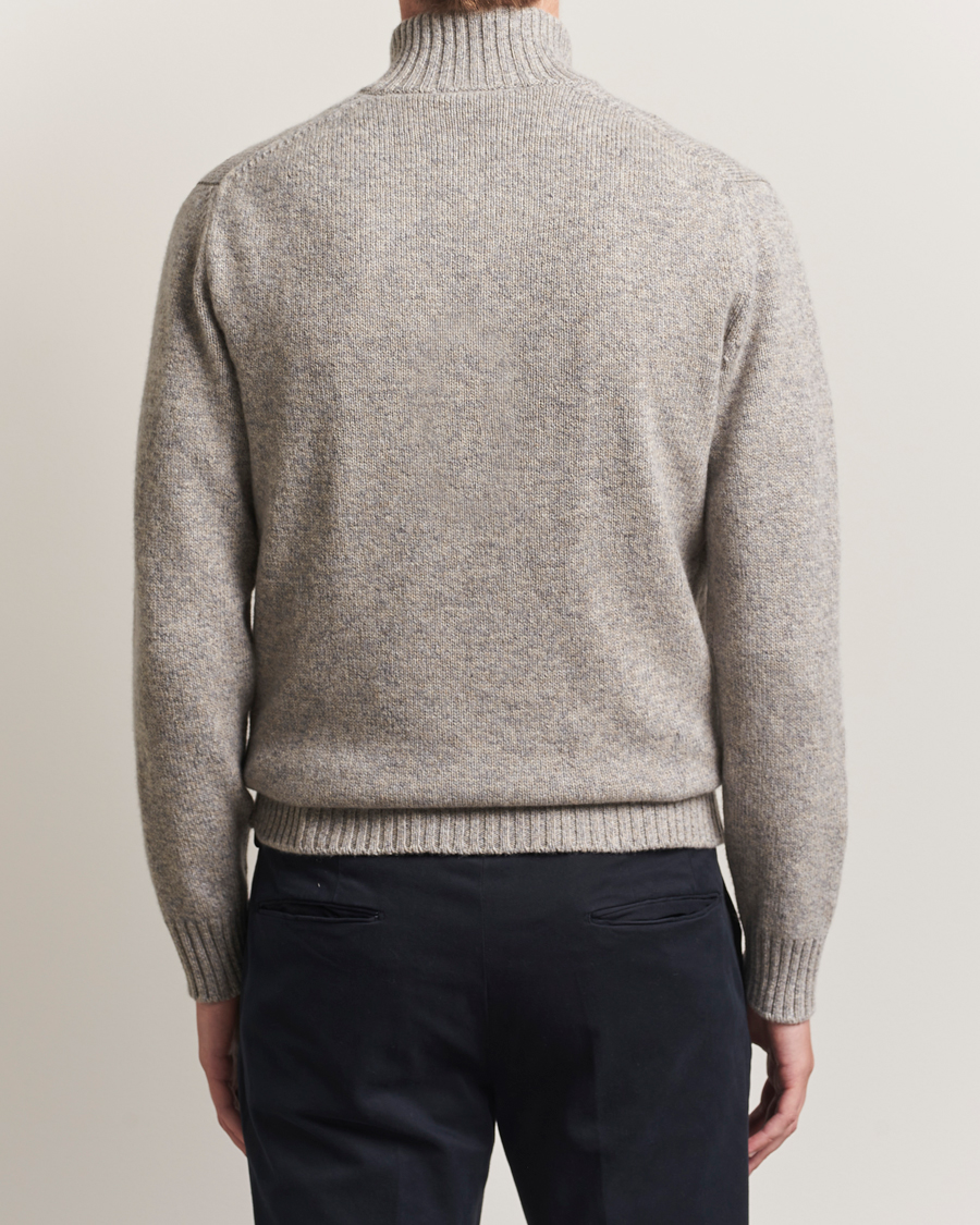 Heren | Truien | Zanone | Virgin Wool Melange Chioto Grey Melange
