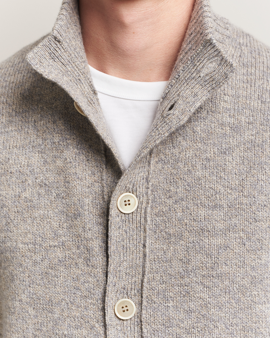 Heren | Truien | Zanone | Virgin Wool Melange Chioto Grey Melange