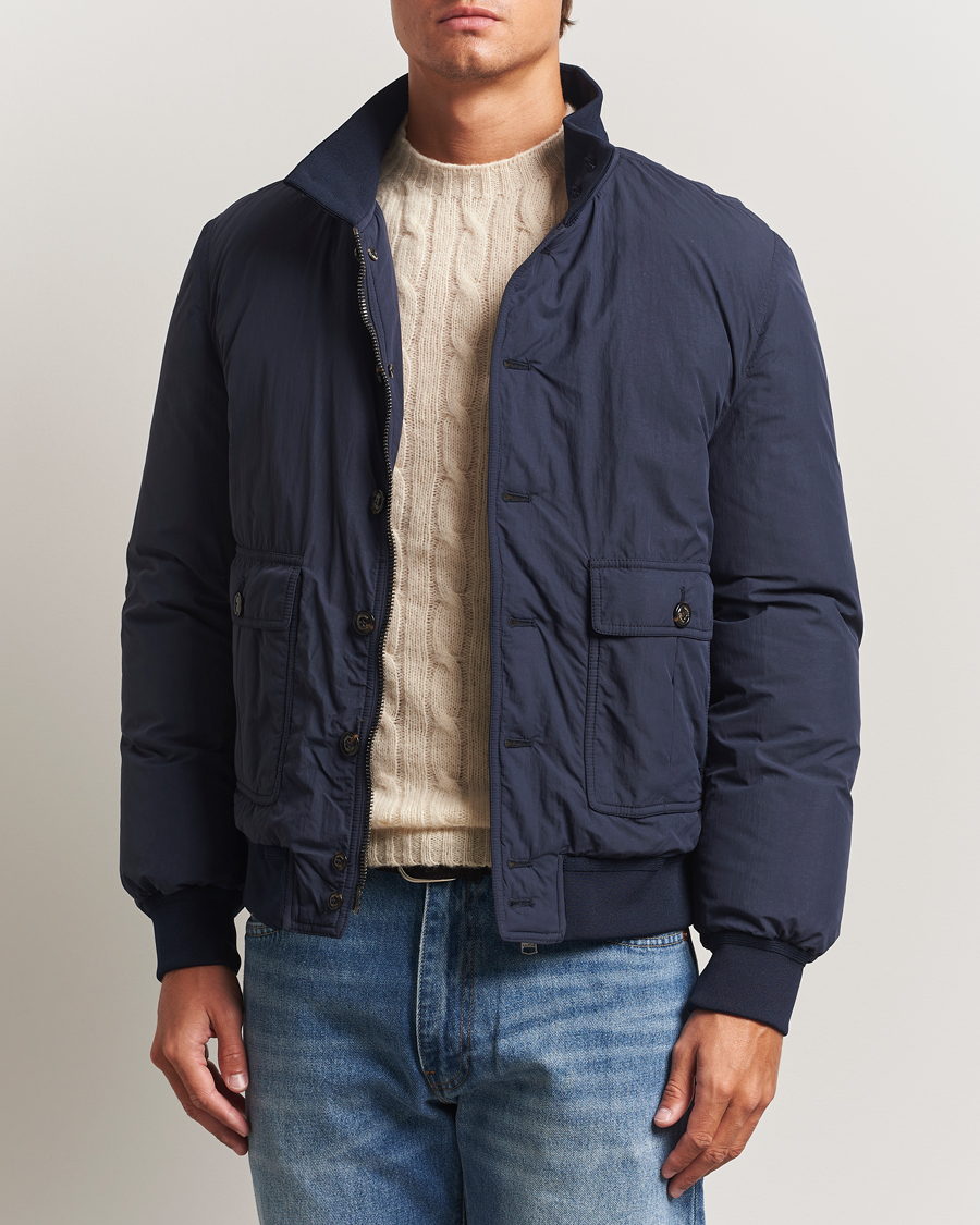 Homme | Manteaux Et Vestes | Valstar | Padded Nylon Valstarino Navy