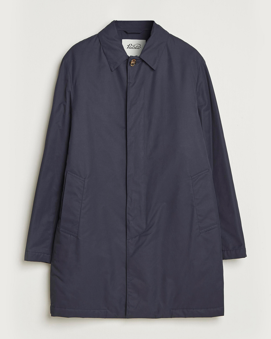 Homme | Manteaux Et Vestes | Valstar | Milano Padded Rain Coat Navy