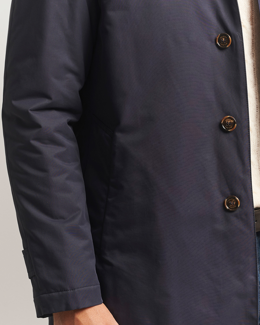 Homme | Manteaux Et Vestes | Valstar | Milano Padded Rain Coat Navy