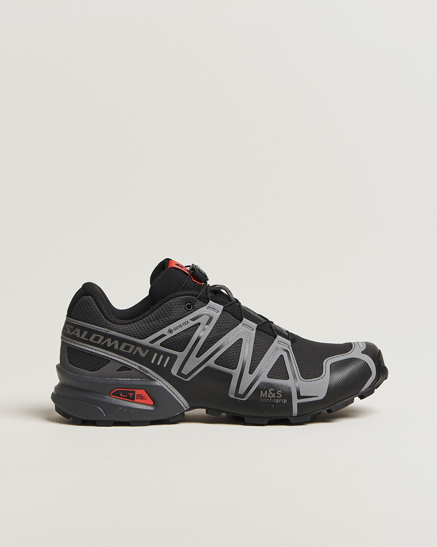 Homme | Chaussures De Randonnée | Salomon | Speedcross 3 GTX Sneakers Black/Asphalt
