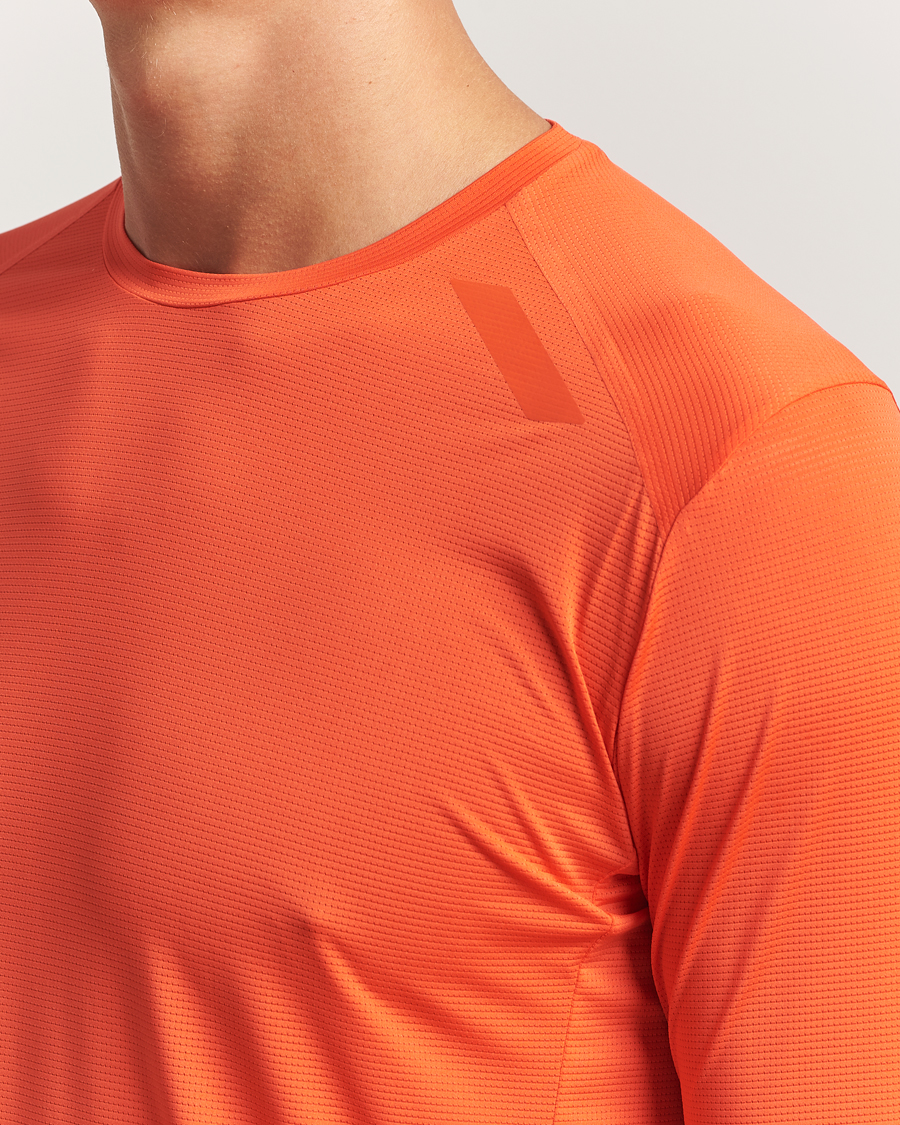 Homme | T-shirts | SOAR Running | Long Sleeve Tech Tee Orange