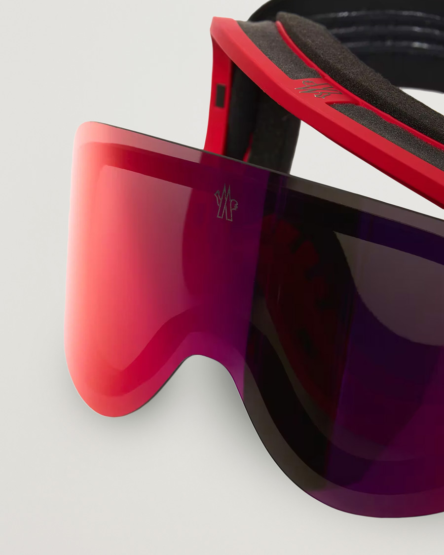 Homme | Lunettes De Soleil | Moncler Lunettes | Snowflare Ski Goggles Black/Red