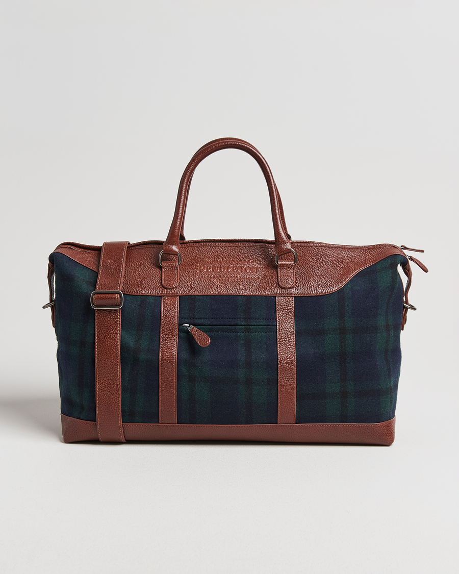 Heren | Tassen | Pendleton | Wool Weekend Bag Blackwatch Tartan