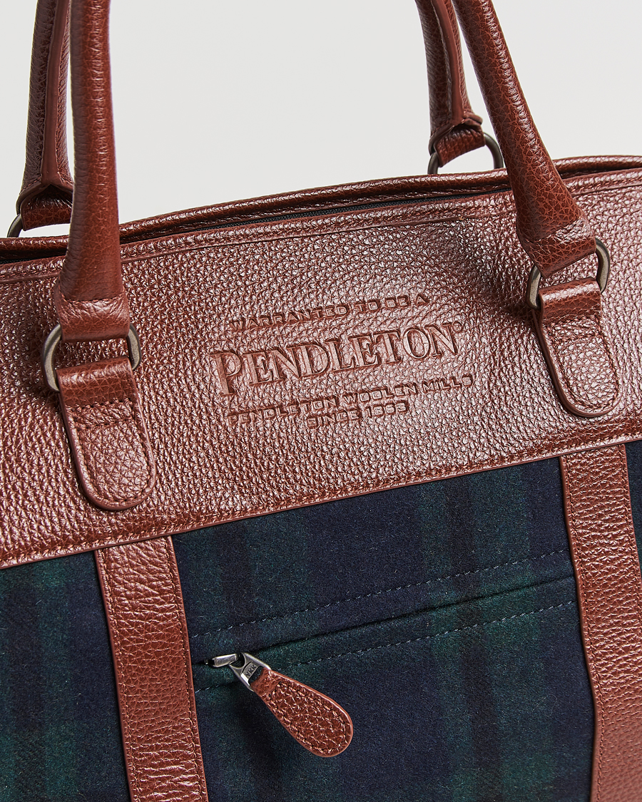 Heren | Tassen | Pendleton | Wool Weekend Bag Blackwatch Tartan