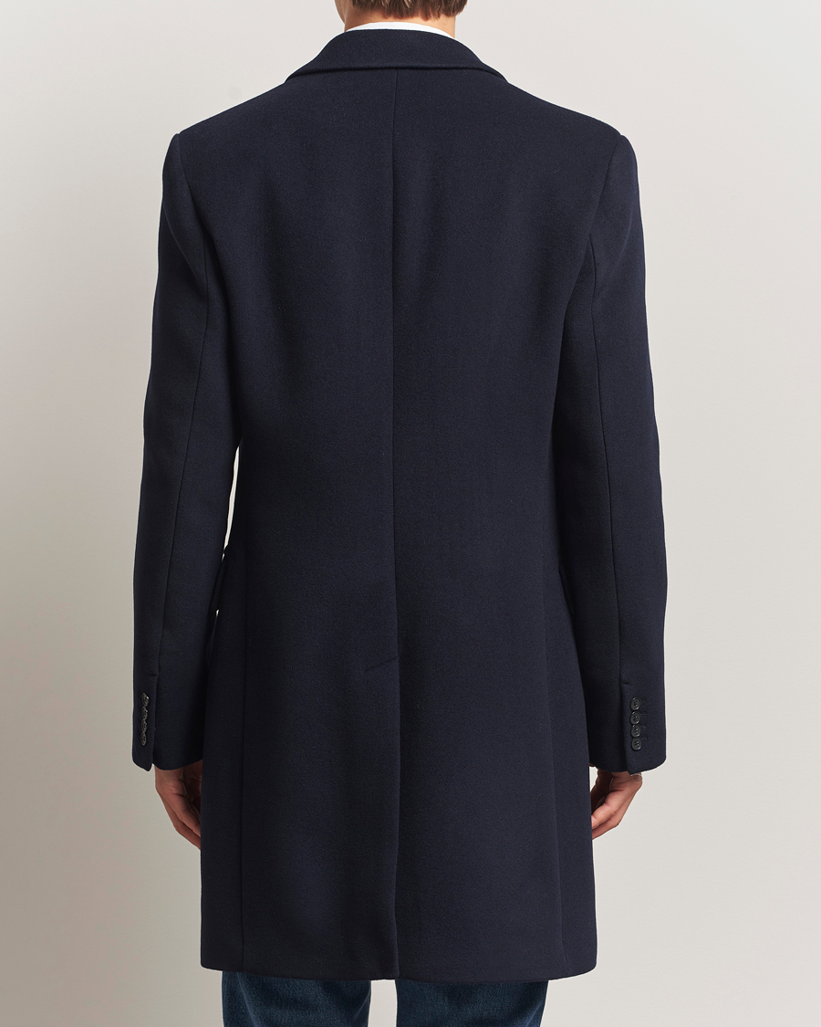 Heren | Jassen | Filippa K | William Wool Coat Navy