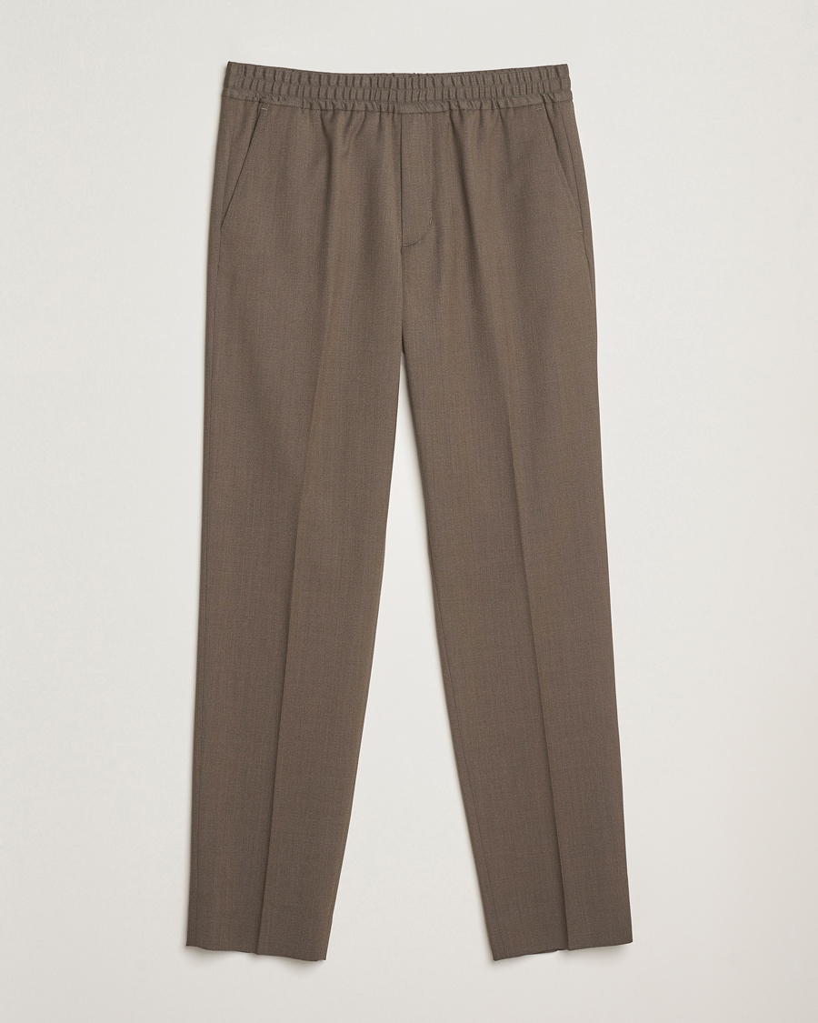 Heren | Broeken | Filippa K | Theo Relaxed Wool Trousers Driftwood