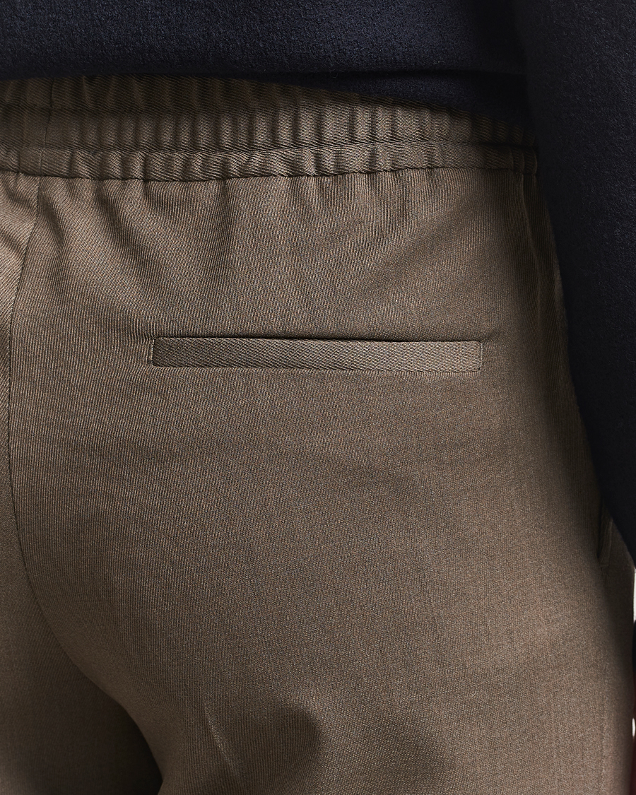 Heren | Broeken | Filippa K | Theo Relaxed Wool Trousers Driftwood