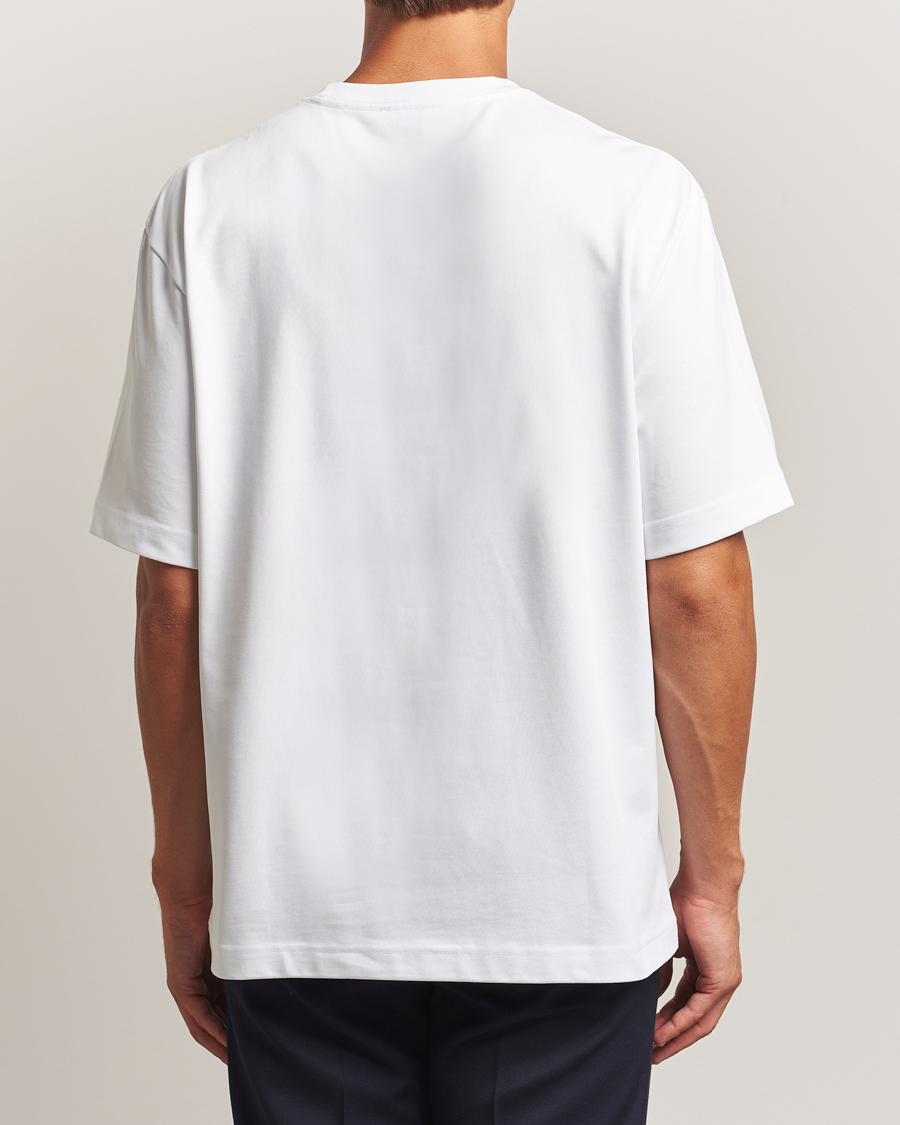 Heren | T-shirts | Filippa K | Heavy Cotton Crew Neck T-Shirt White