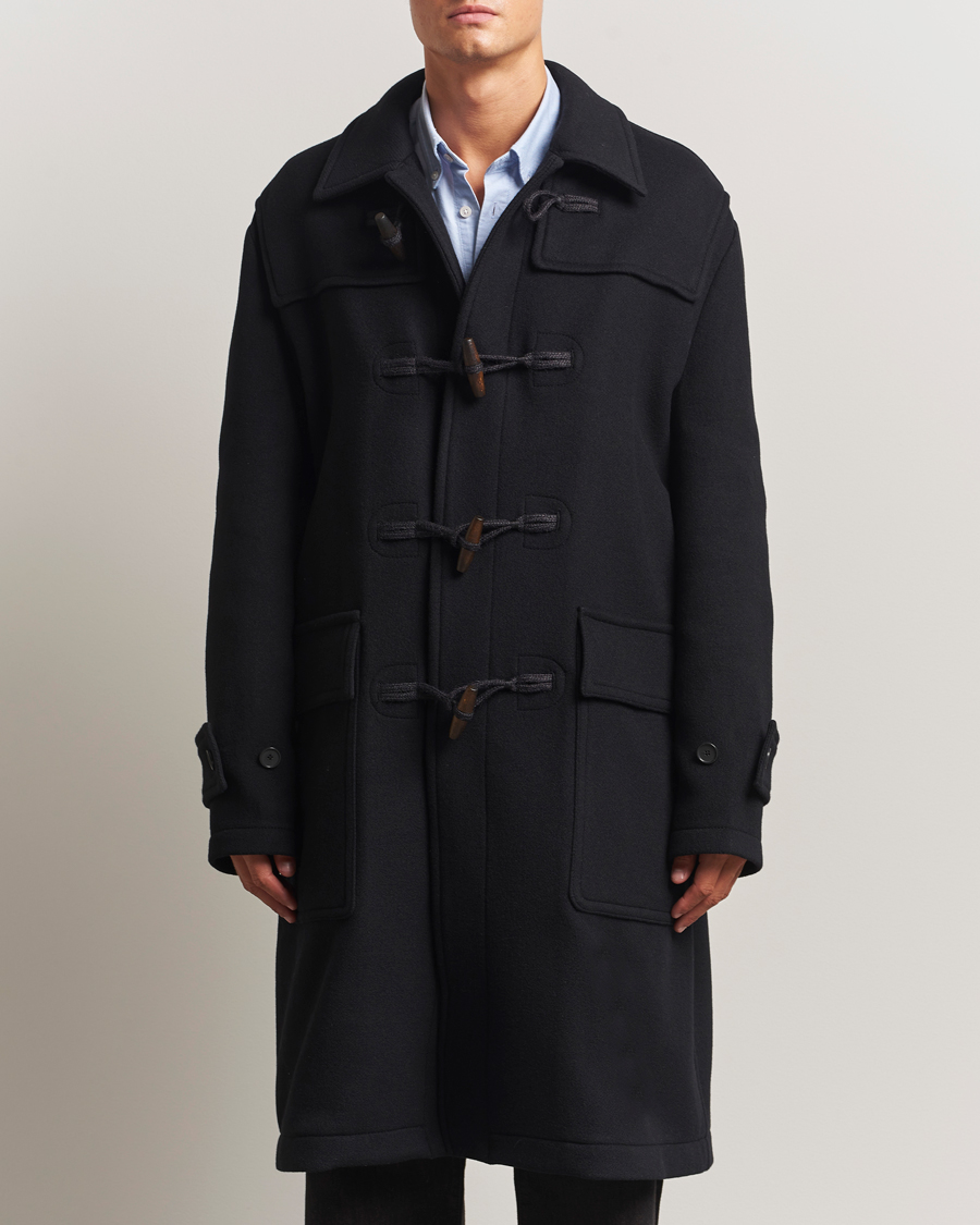 Homme | Manteaux Et Vestes | Filippa K | Monty Wool Duffle Coat Black