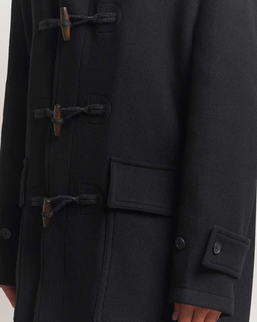 Heren | Jassen | Filippa K | Monty Wool Duffle Coat Black