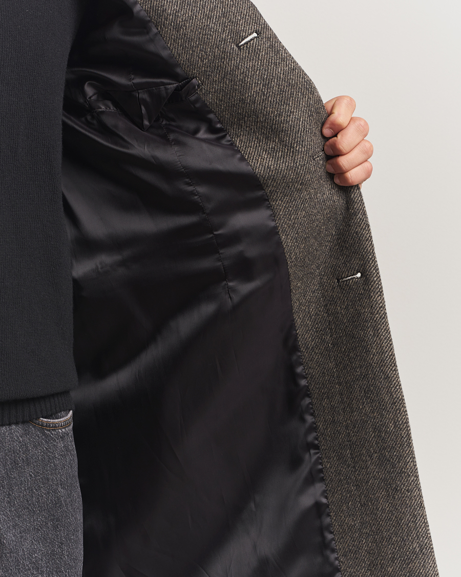 Homme | Manteaux Et Vestes | Filippa K | William Wool Textured Coat Driftwood