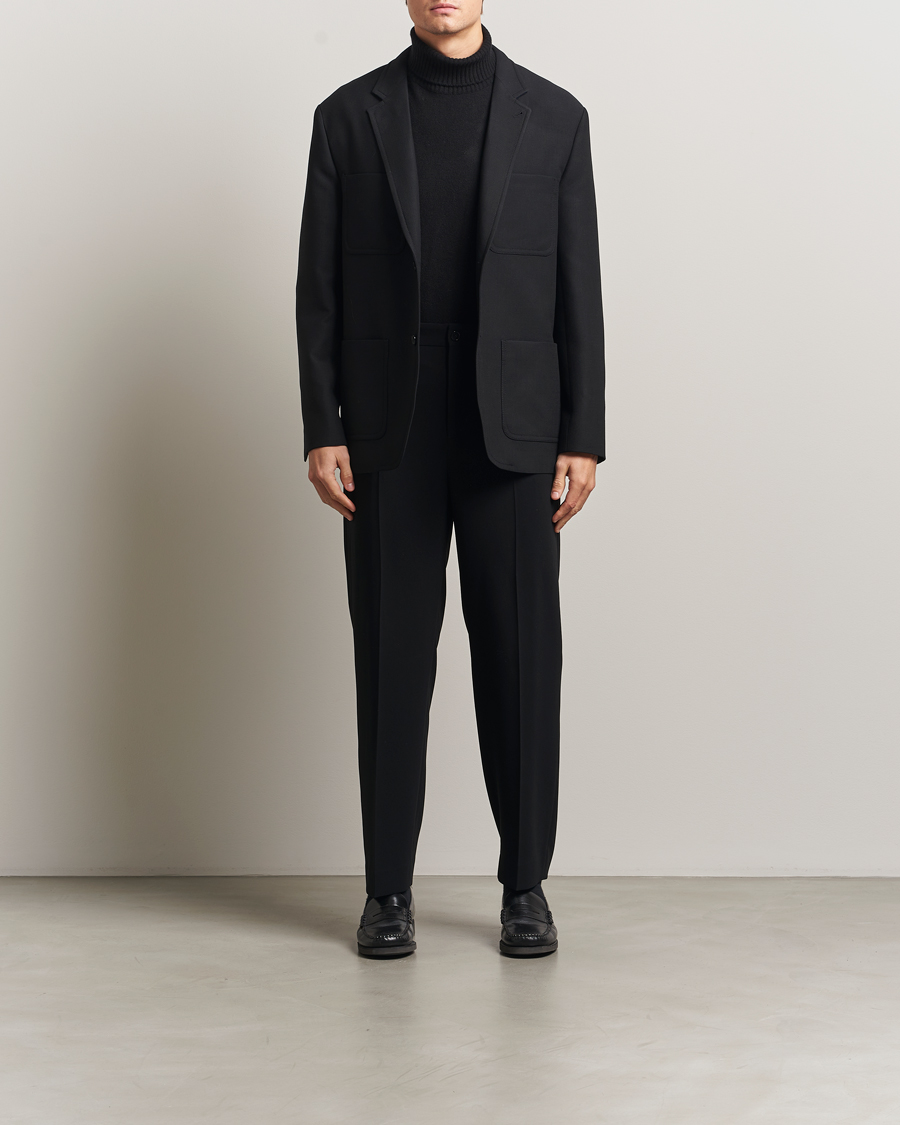 Heren | Blazers | Filippa K | Riley Wool Workwear Blazer Black