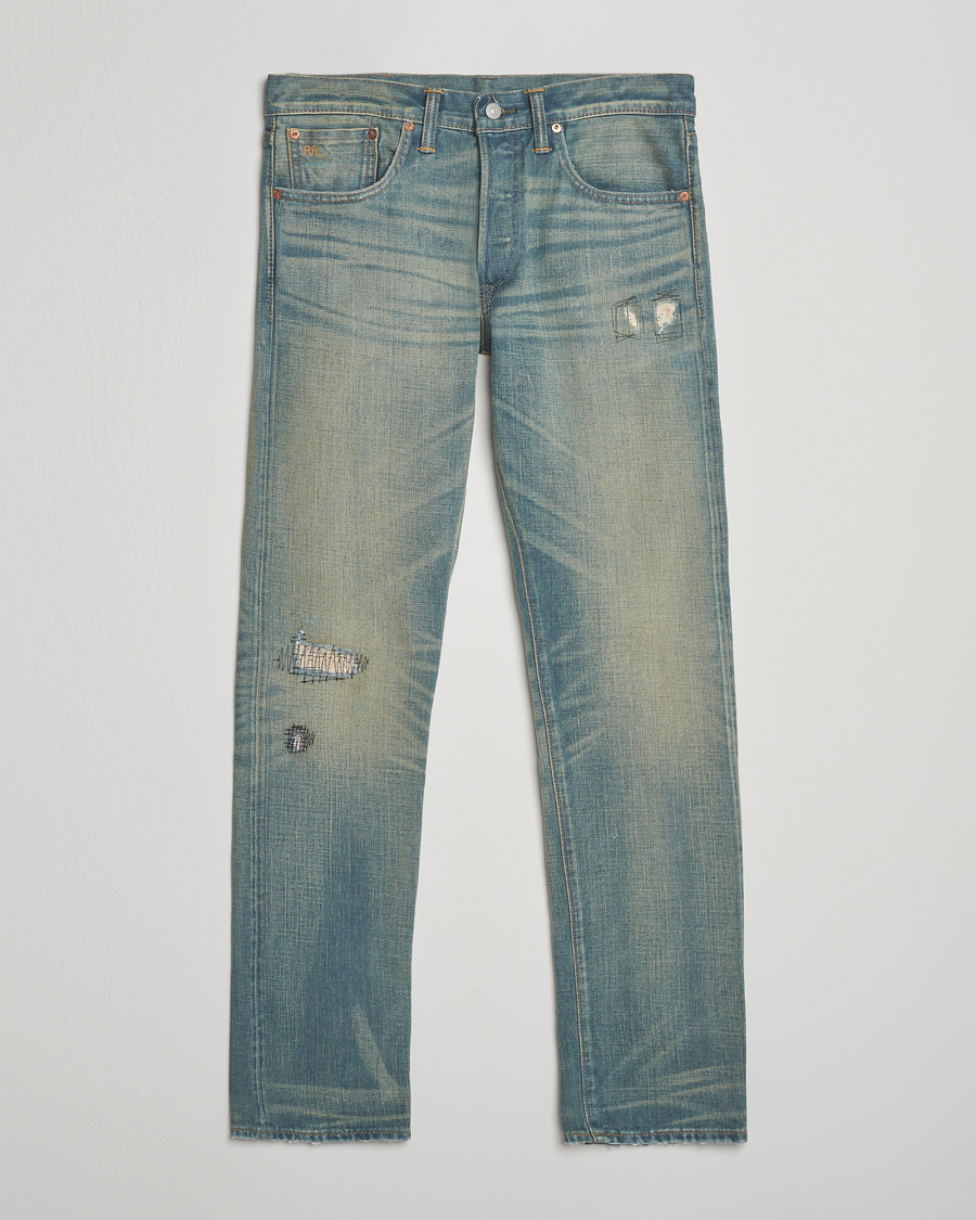 Homme | Jeans | RRL | Slim Fit 5-Pocket Denim Ridgway Wash