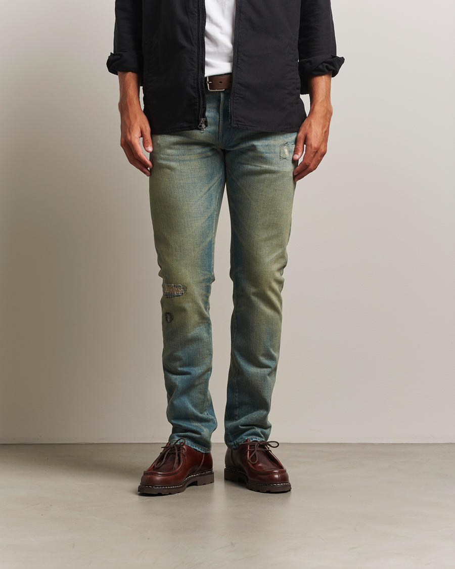 Homme | Jeans | RRL | Slim Fit 5-Pocket Denim Ridgway Wash