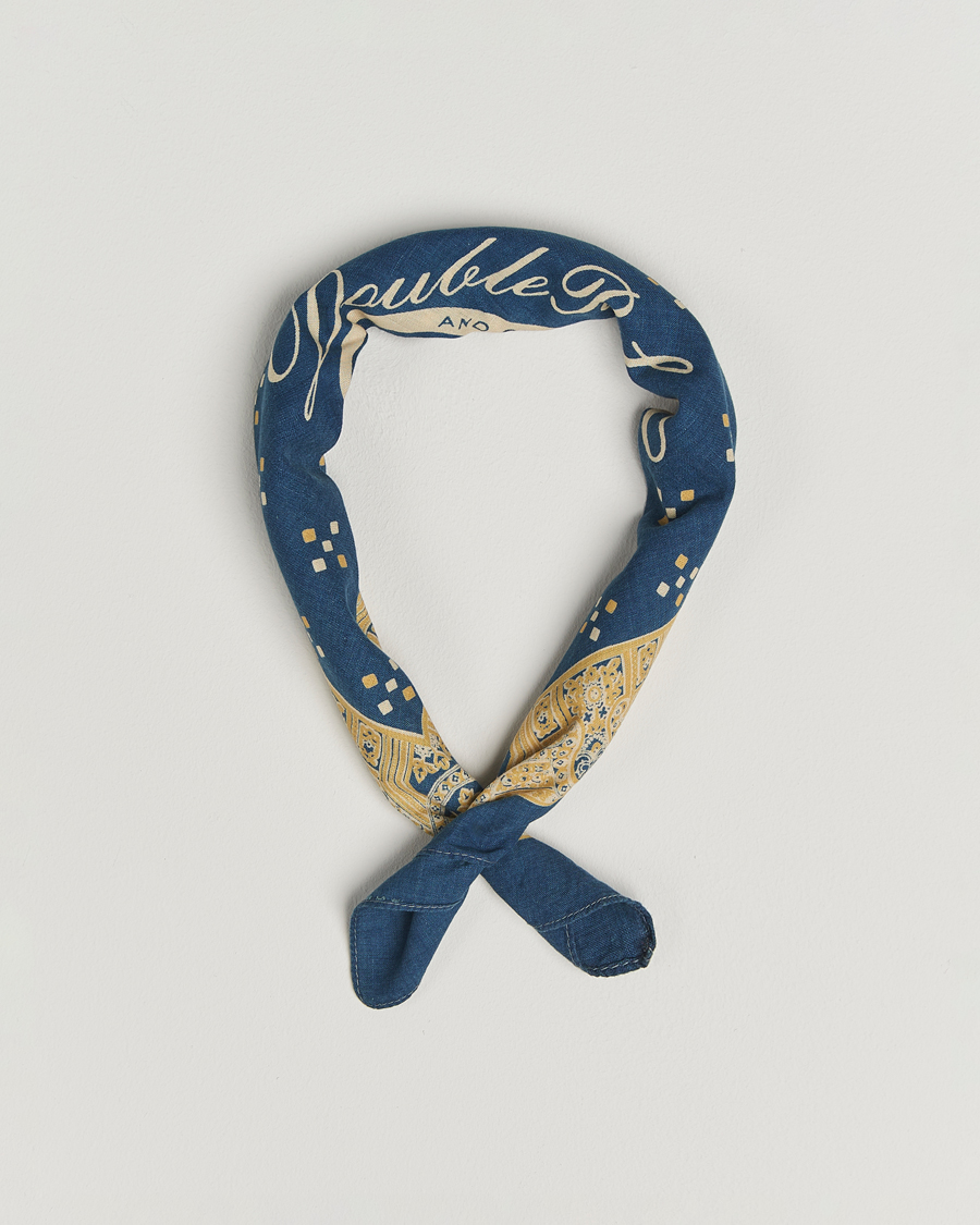 Homme | Pochettes De Costume | RRL | Diamond Bandana Indigo/Cream