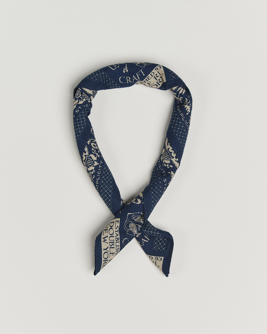Heren | Pochets | RRL | Ried Bandana Indigo/Cream