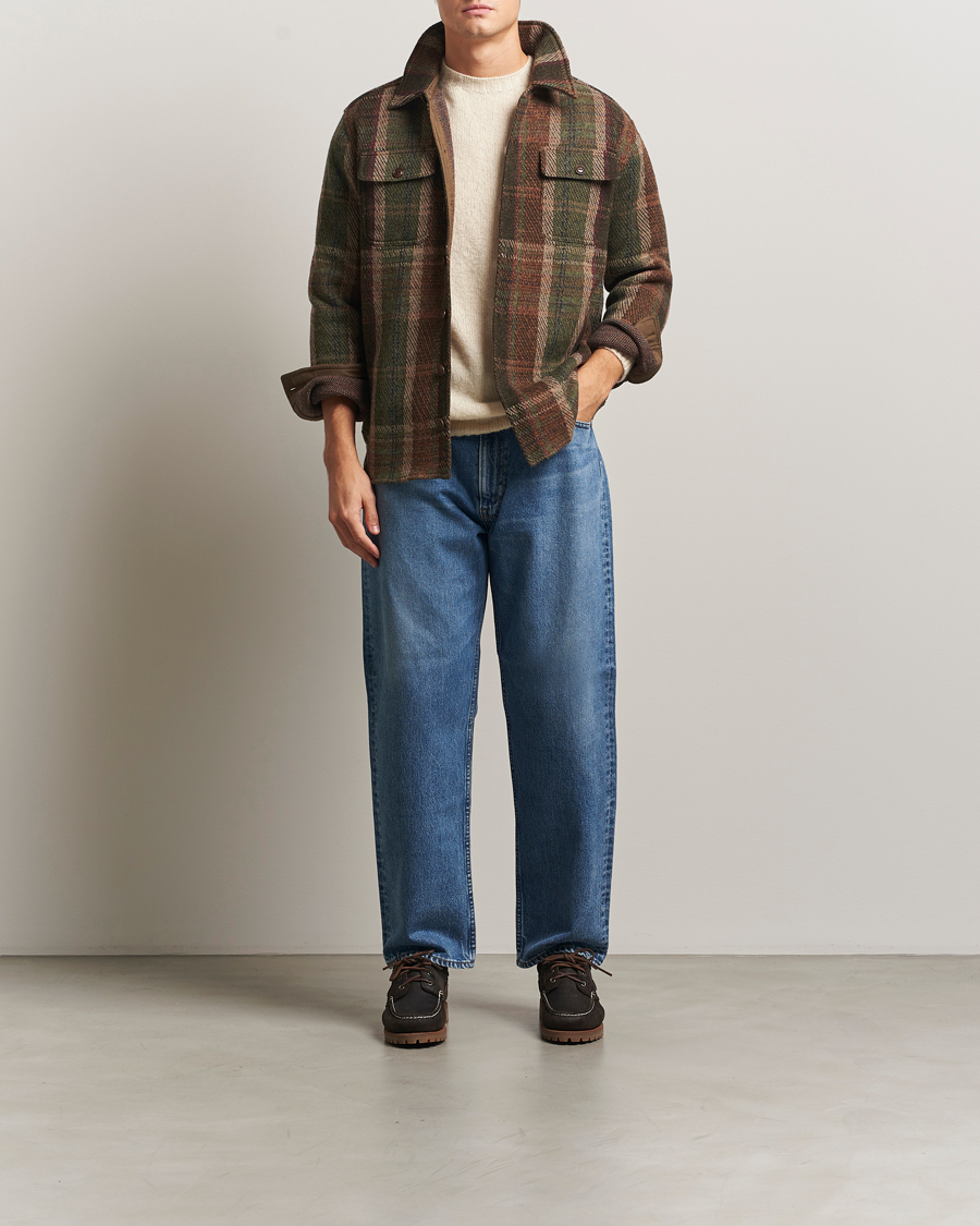 Homme | Manteaux Et Vestes | RRL | Matlock Cashmere Shirt Jacket Olive