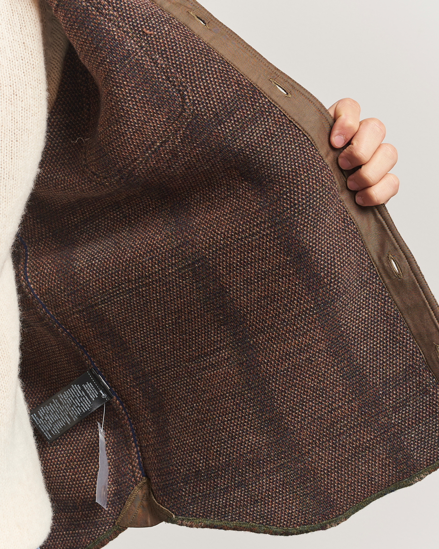 Homme | Manteaux Et Vestes | RRL | Matlock Cashmere Shirt Jacket Olive