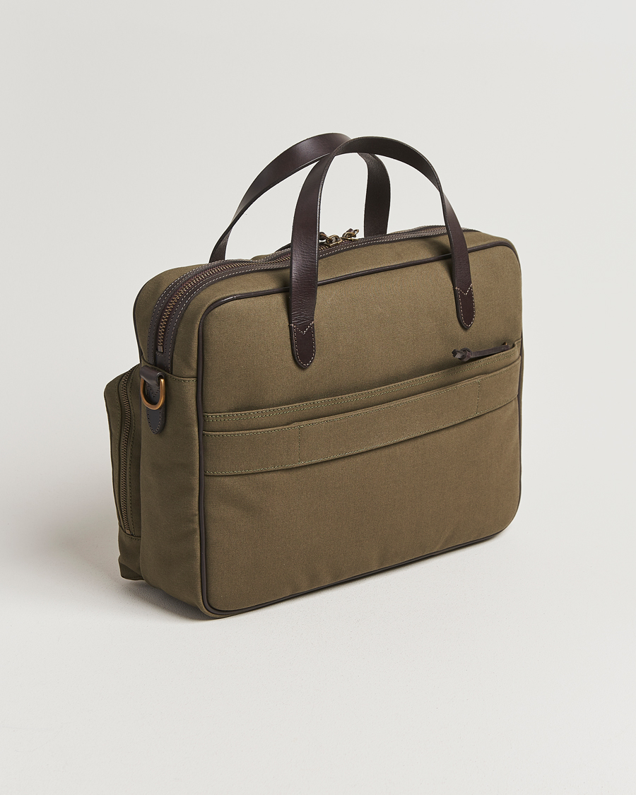 Homme | Sacs | Polo Ralph Lauren | Commuter Canvas Messenger Bag Defender Green/Brown