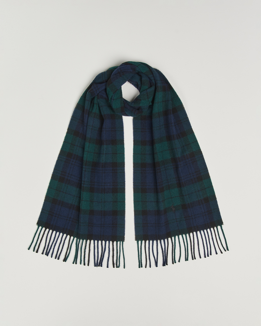 Heren | Polo Ralph Lauren Classic Wool Scarf Blackwatch | Polo Ralph Lauren | Classic Wool Scarf Blackwatch
