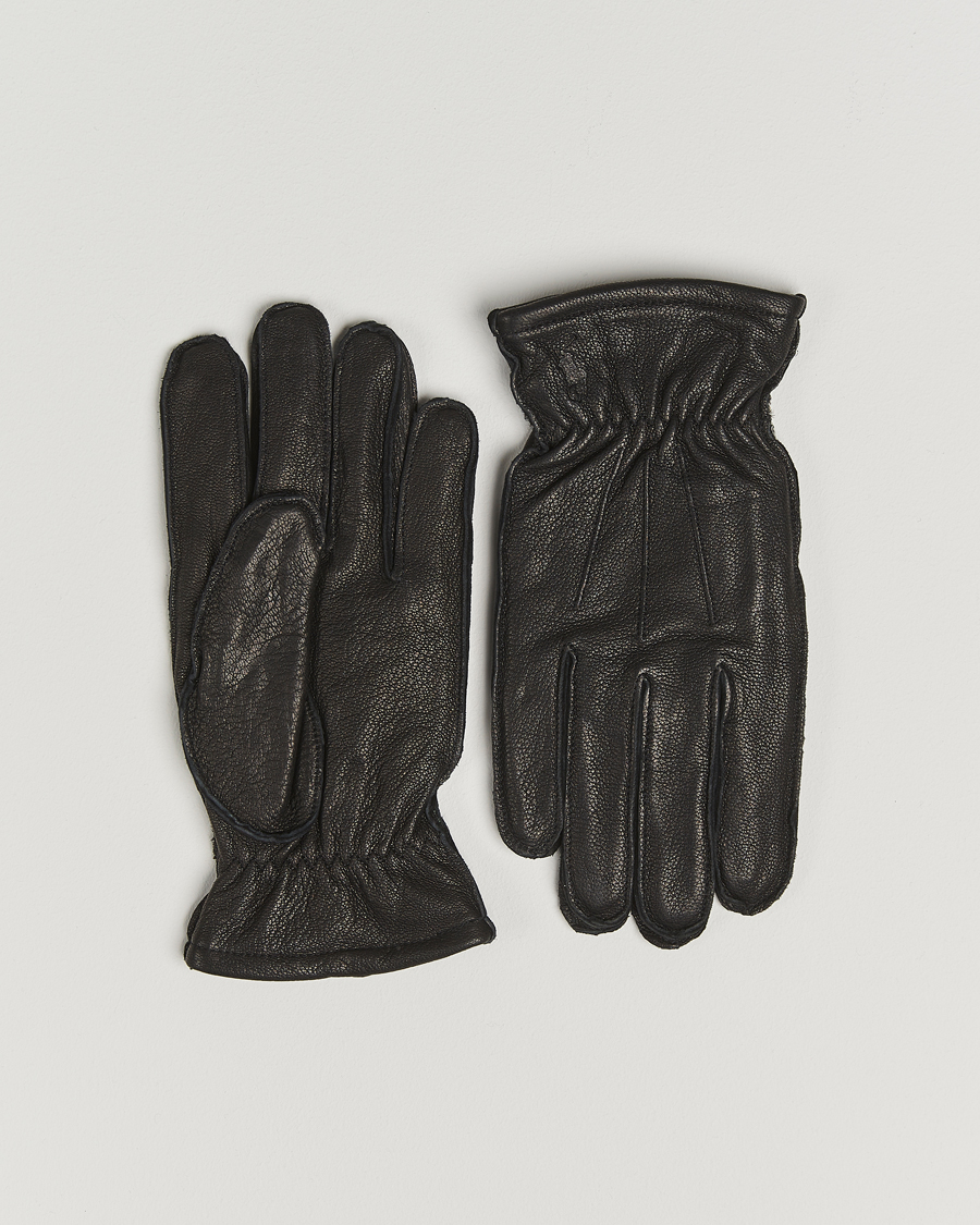 Homme | Gants | Polo Ralph Lauren | Full Grain Leather Gloves Black