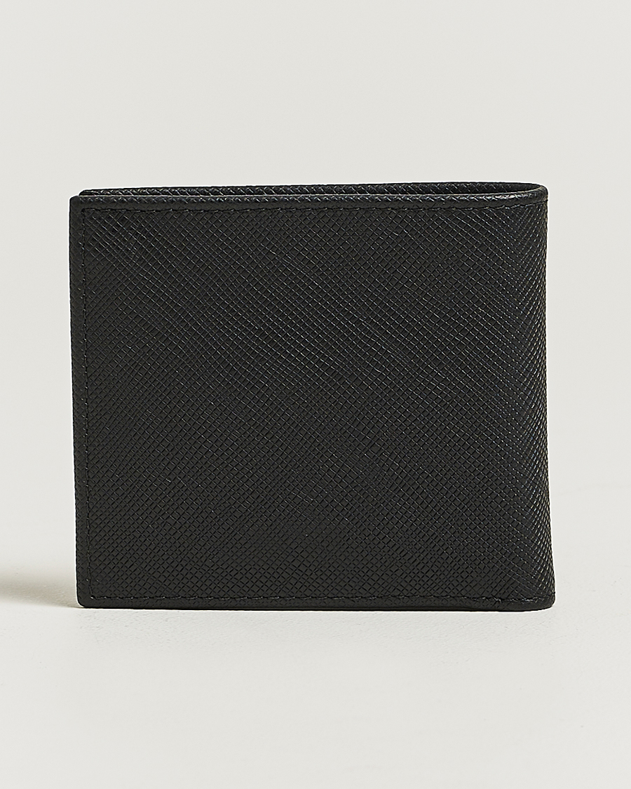 Heren | Portemonnees | Polo Ralph Lauren | Saffiano Leather Wallet Black
