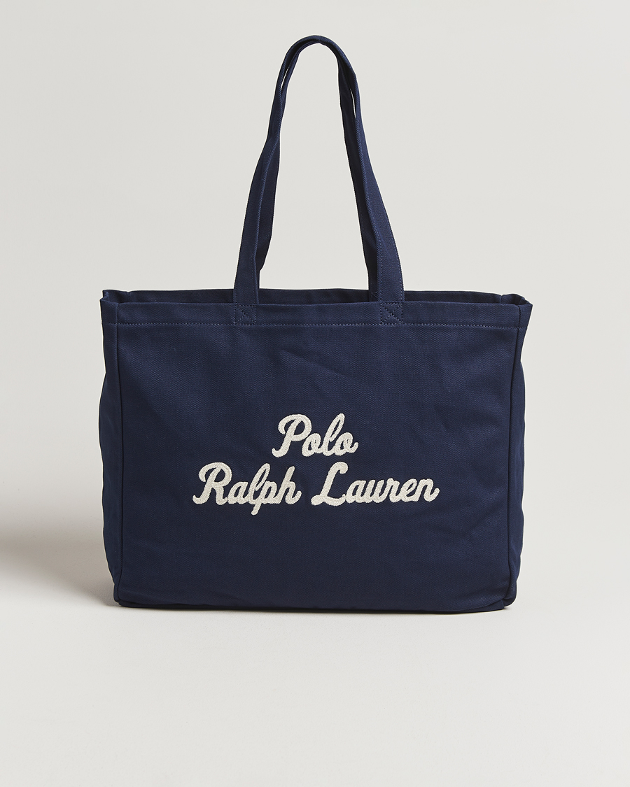 Heren | Tassen | Polo Ralph Lauren | Canvas Logo Tote Bag Newport Navy