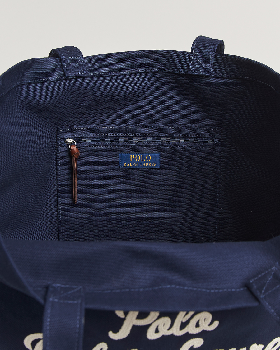 Heren | Tassen | Polo Ralph Lauren | Canvas Logo Tote Bag Newport Navy