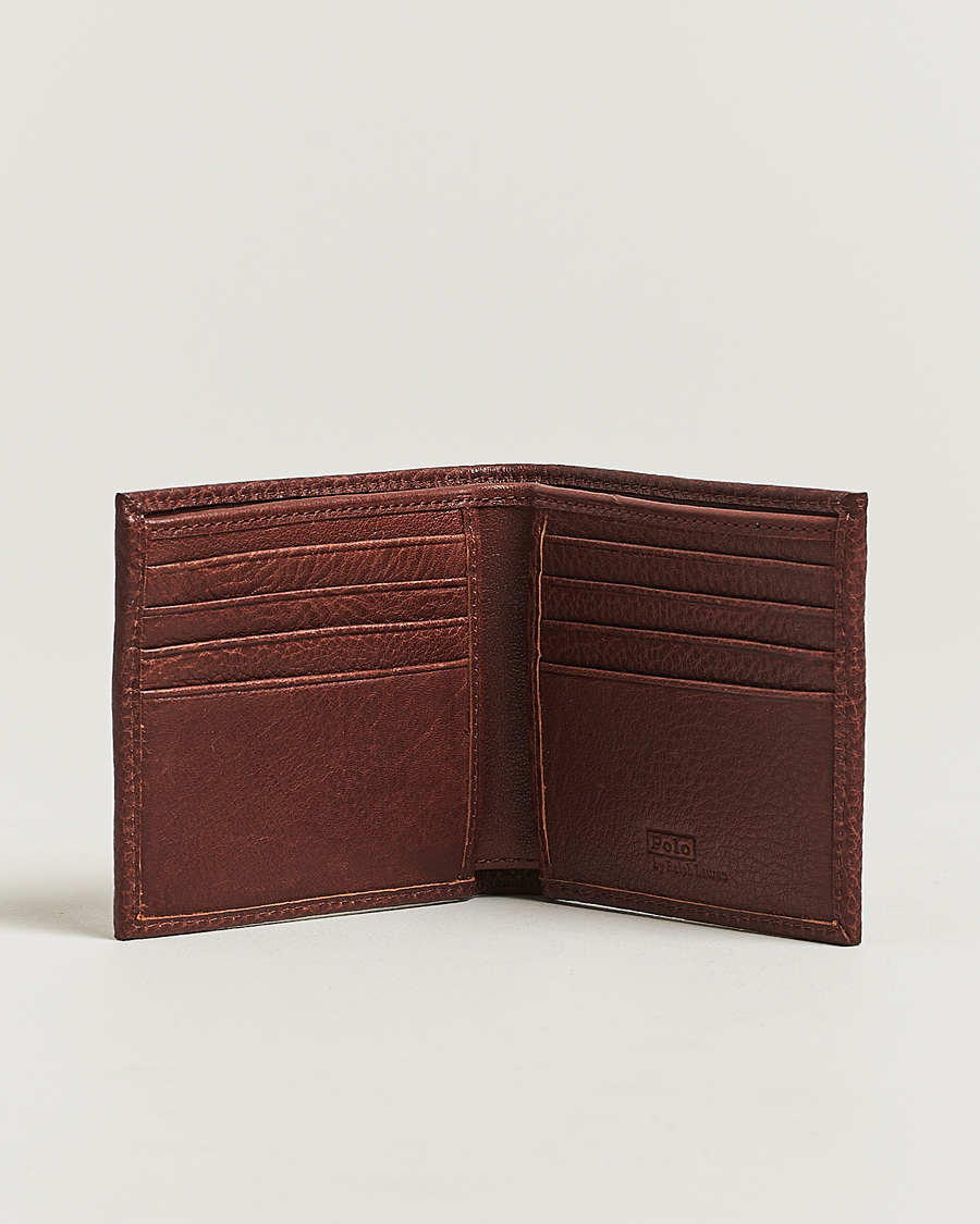 Heren | Portemonnees | Polo Ralph Lauren | Washed Heritage Billfold Wallet British Tan